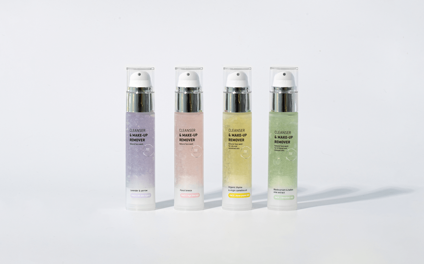 Cleansing and make-up removing gels