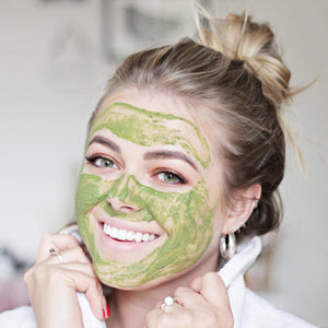 MARK Green tea face mask - with Neem and oat powder