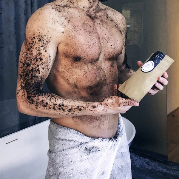 MARK coffee scrub for HIM after GYM