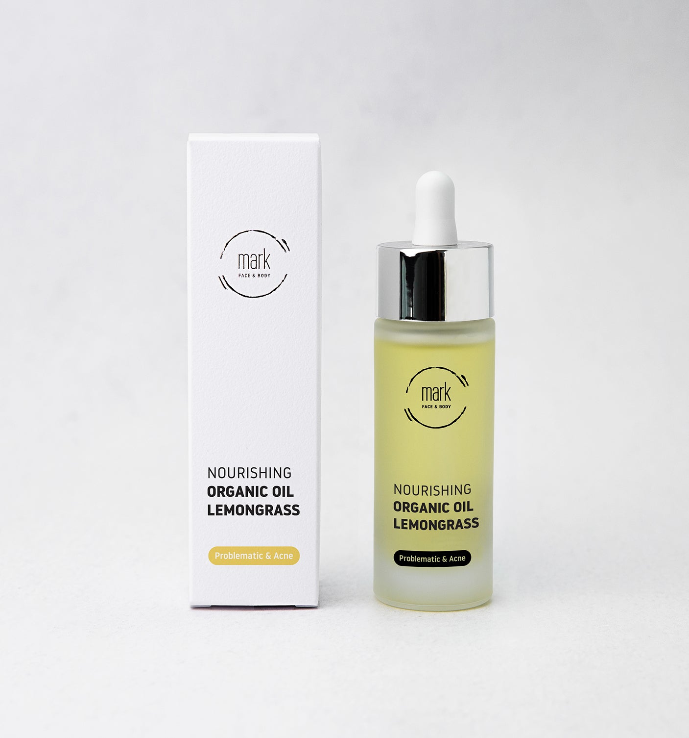 MARK organic oil Lemongrass - with apricot, grape seed oil and vitamin E