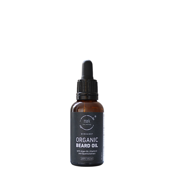 MARK organic beard oil - nourishing oil for beard and mustache