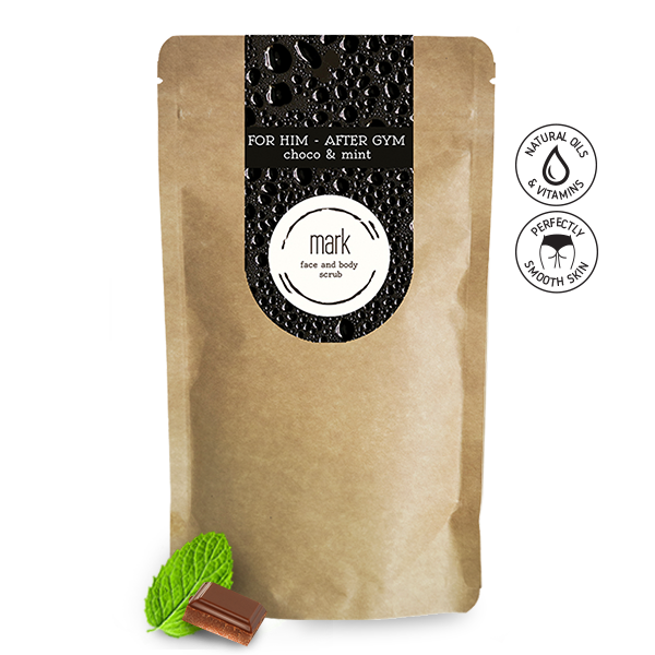 MARK coffee scrub for HIM after GYM