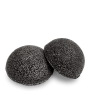MARK facial konjac sponge black