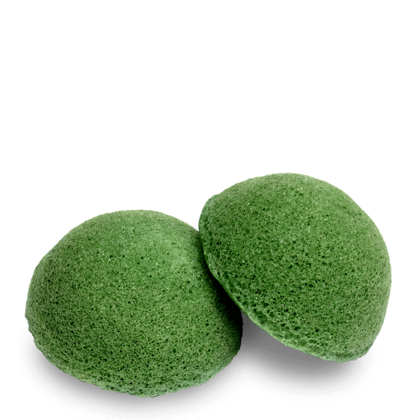 MARK facial konjac sponge green