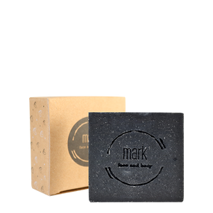 MARK facial soap with activated charcoal to clean (not only) problematic skin